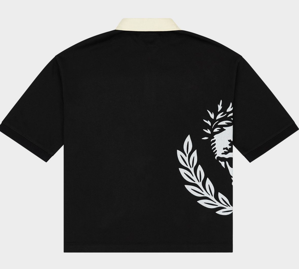 Godspeed Polo Victor Oversized Crest Black