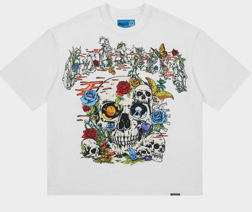 Godspeed Tee Cosmic Remains T-shirt NG White