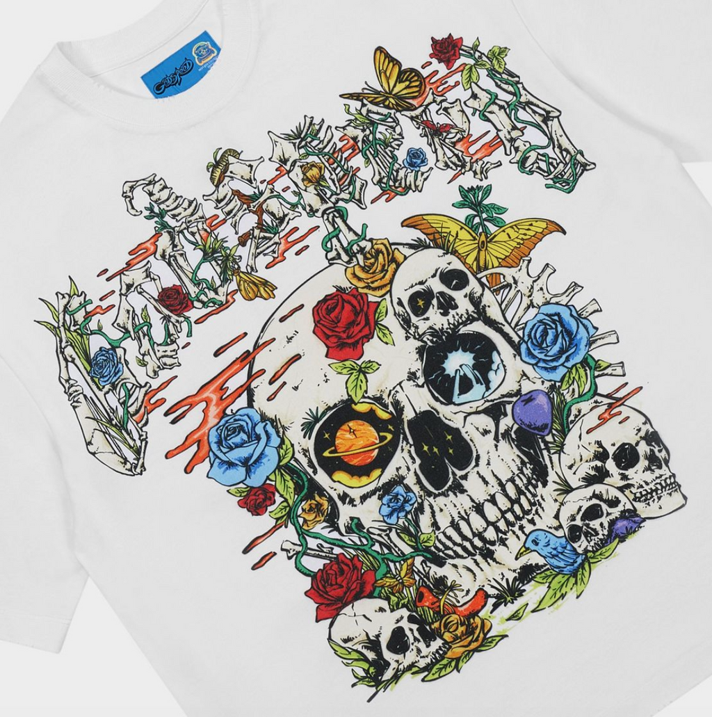 Godspeed Tee Cosmic Remains T-shirt NG White