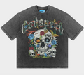 Godspeed Tee Grey Wash Cosmic Remains T-shirt NG
