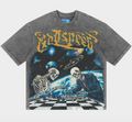 Godspeed Tee Grey Wash Checkmate II T-shirt NG