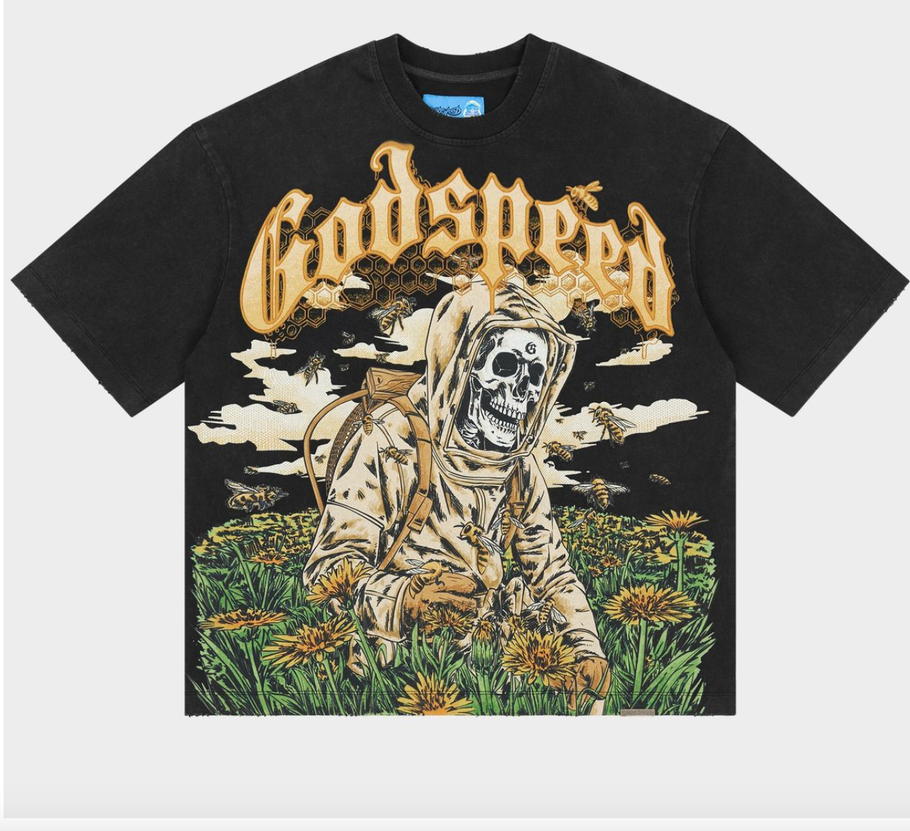 Godspeed Tee Black Save the Bees II T-shirt NG