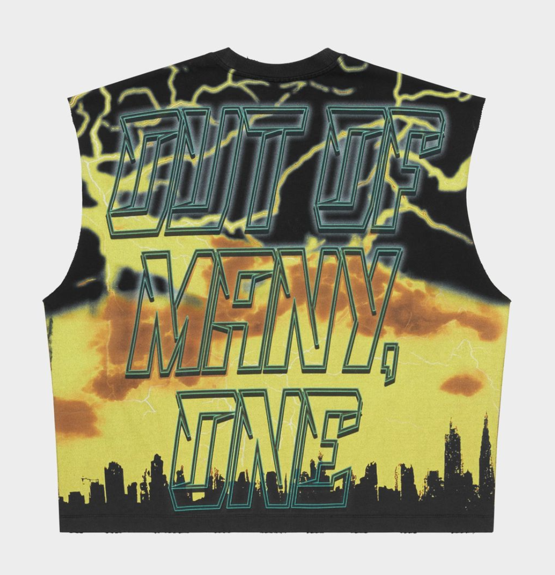 Godspeed Sleeveless Yellow Voltage T-shirt