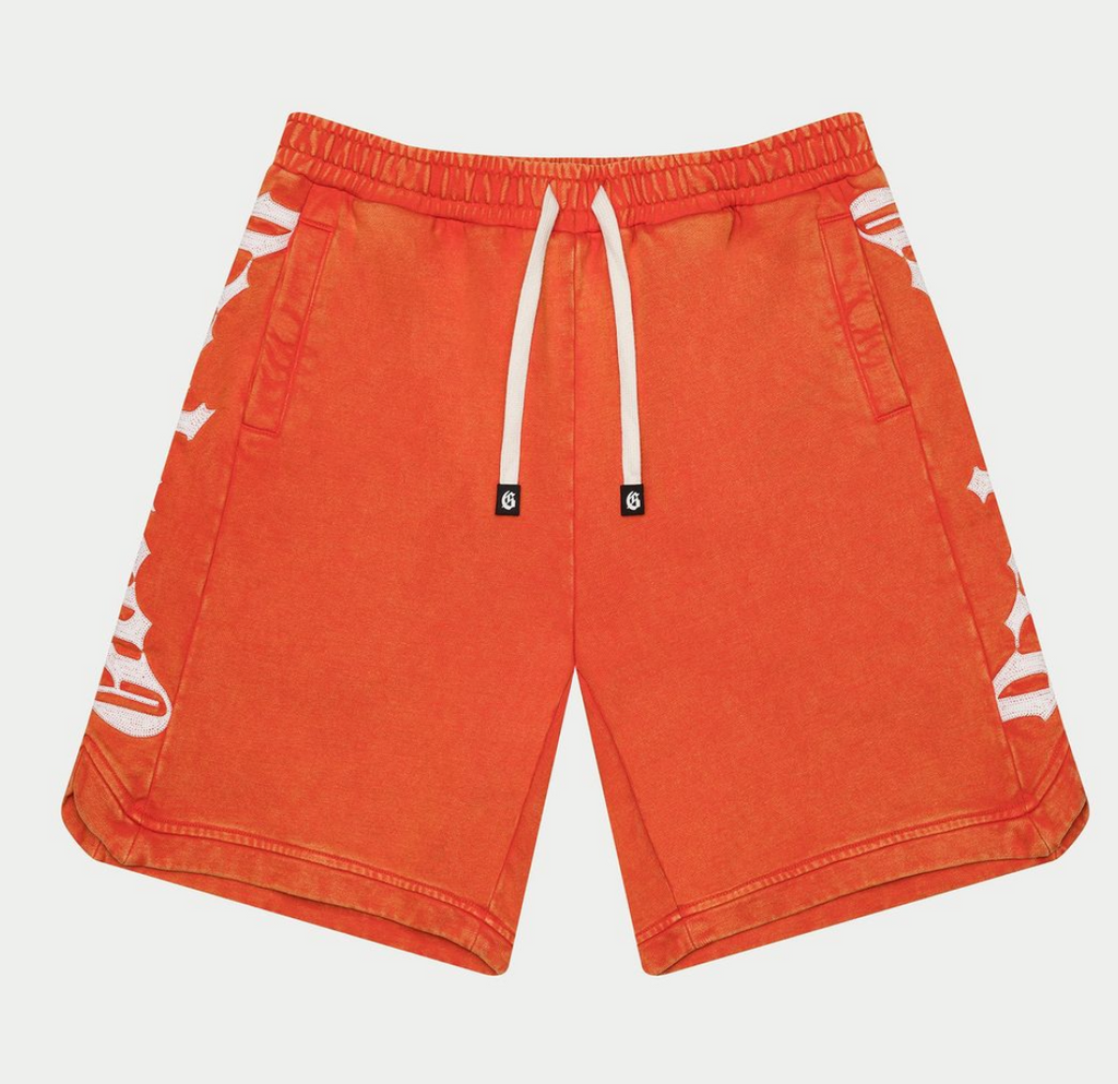 Godspeed Shorts Orange Wash CourtSide