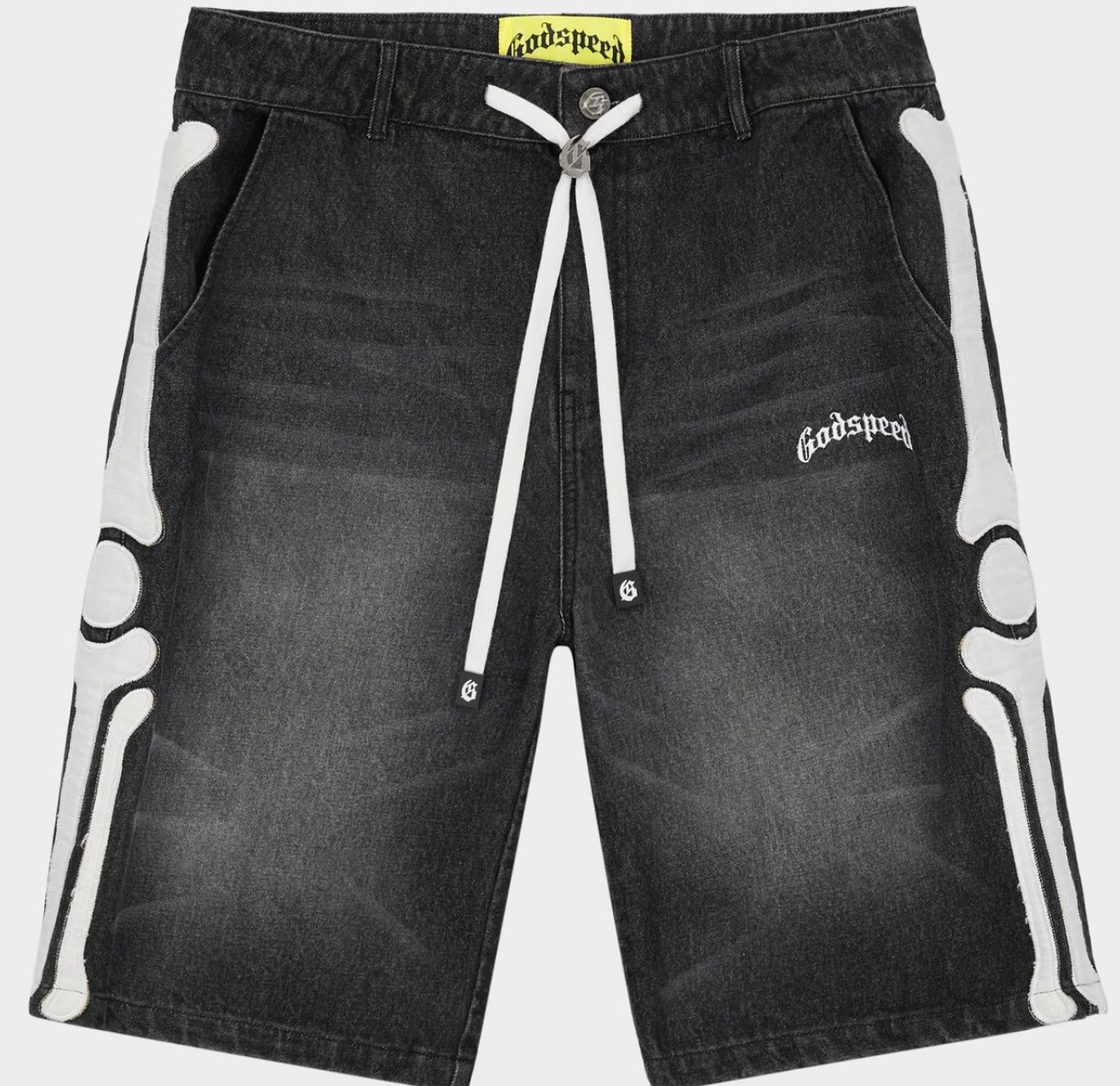 Godspeed Shorts Black Fémur Denim