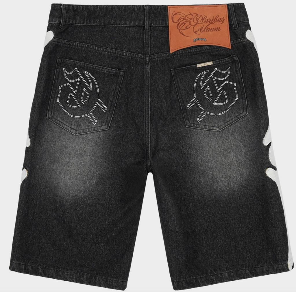 Godspeed Shorts Black Fémur Denim