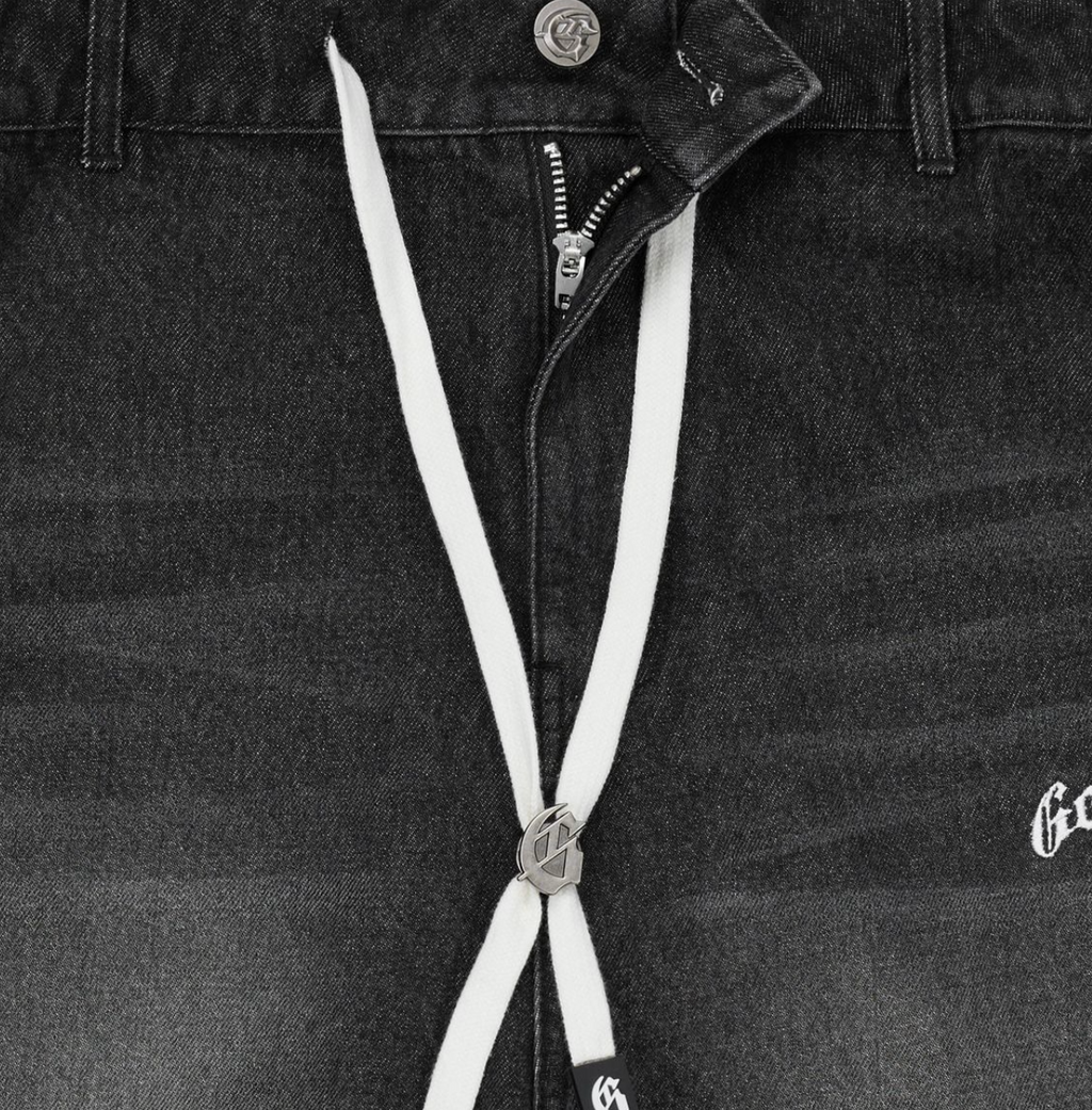 Godspeed Shorts Black Fémur Denim