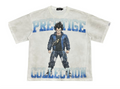 PRESTIGE TEE DRIPPY VEGETA WHITE BLUE