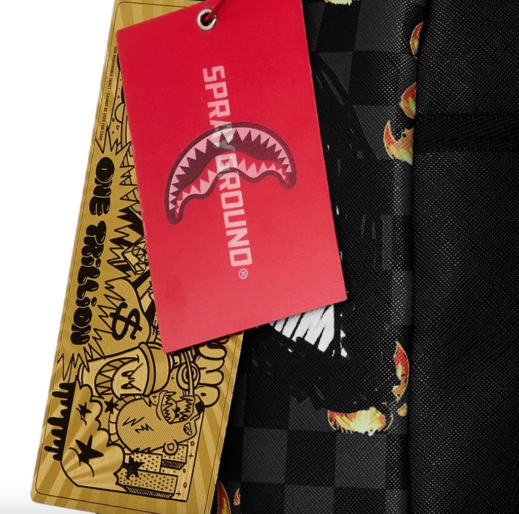 SGB8730 SUPER HOT FIRE SHARKS IN PARIS BACKPACK
