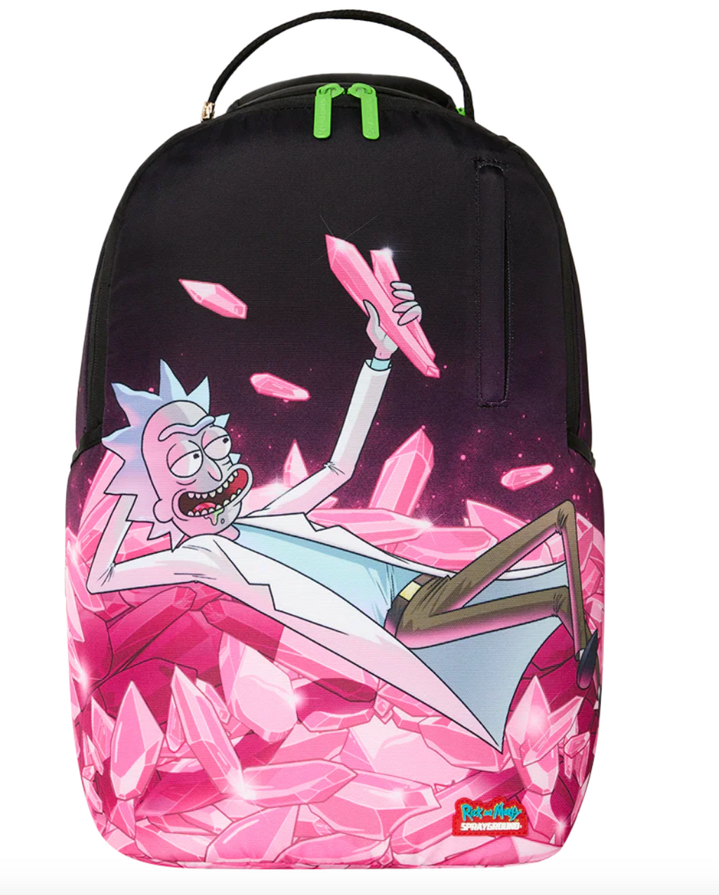 SGB9083 RICK AND MORTY - KALAXIAN CRYSTAL SHARK BACKPACK