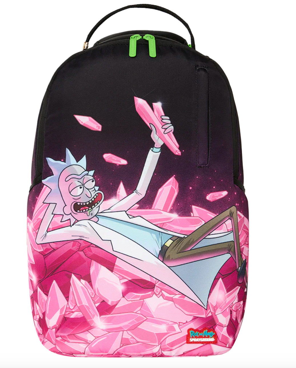 SGB9083 RICK AND MORTY - KALAXIAN CRYSTAL SHARK BACKPACK