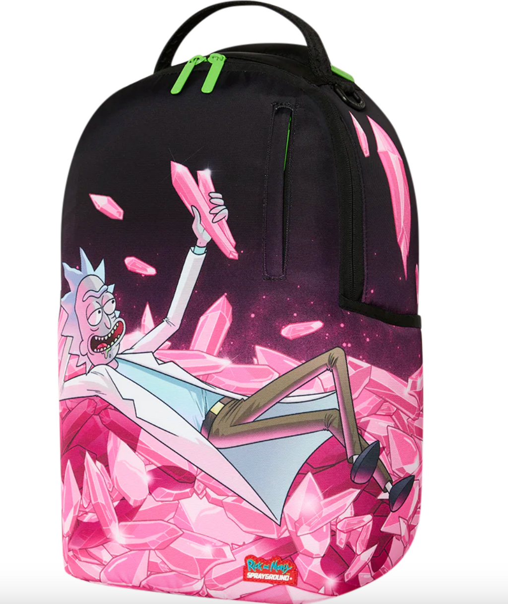 SGB9083 RICK AND MORTY - KALAXIAN CRYSTAL SHARK BACKPACK