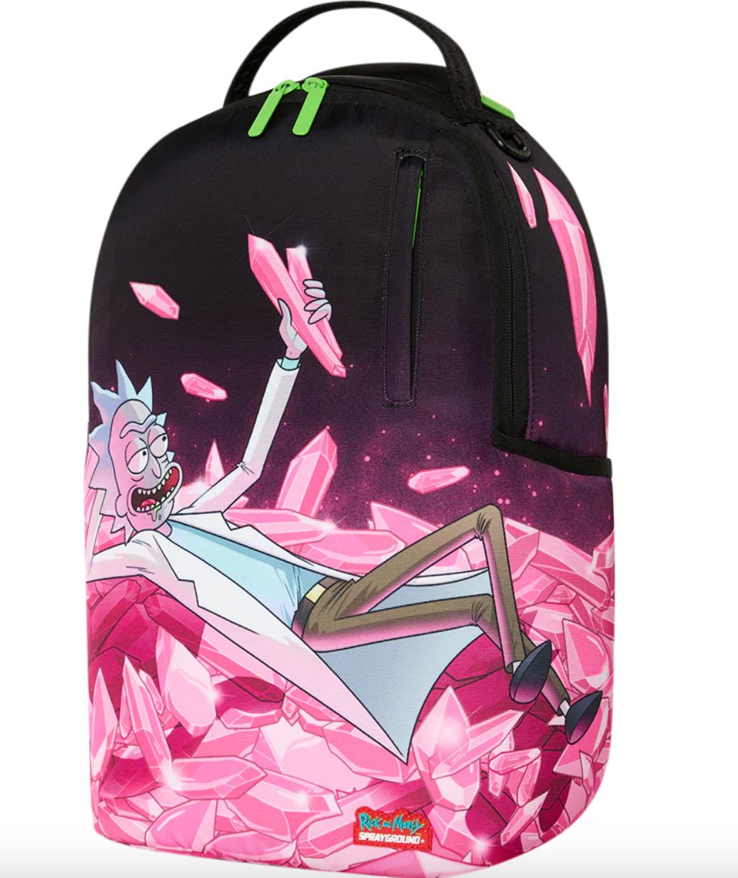 SGB9083 RICK AND MORTY - KALAXIAN CRYSTAL SHARK BACKPACK