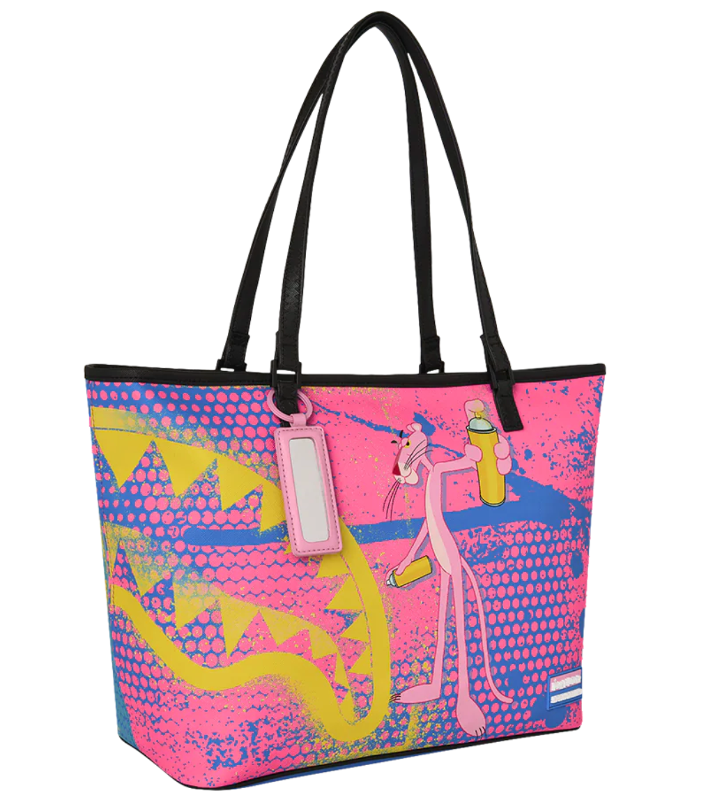 SGT9457 PINK PANTHER - ART HEIST TOTE