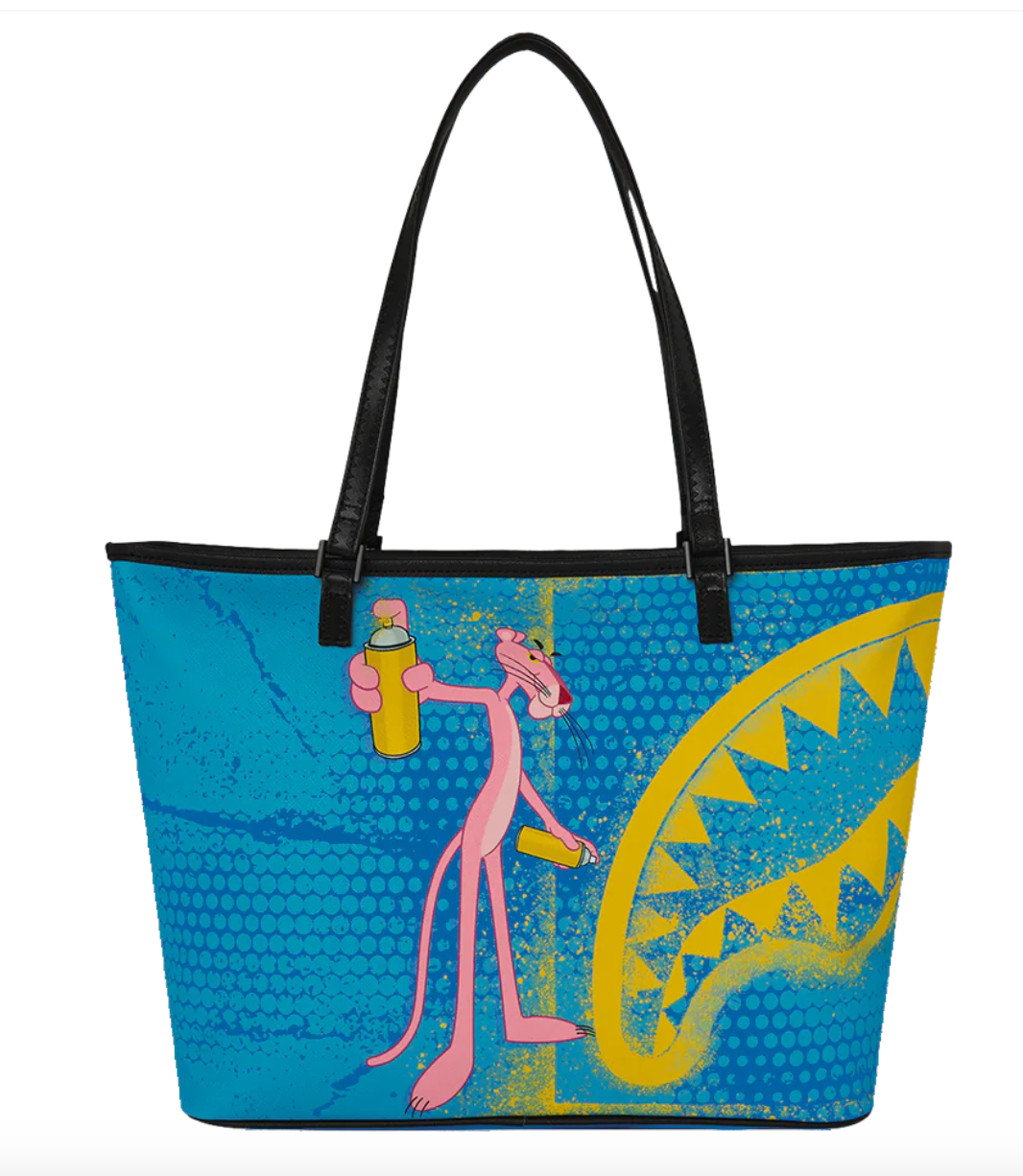 SGT9457 PINK PANTHER - ART HEIST TOTE