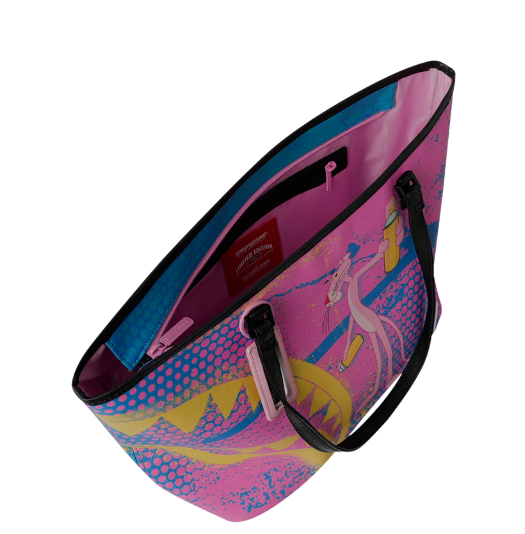 SGT9457 PINK PANTHER - ART HEIST TOTE