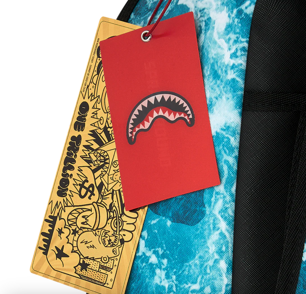 SGB7621 HIGH TIDE SHARKS IN PARIS BACKPACK