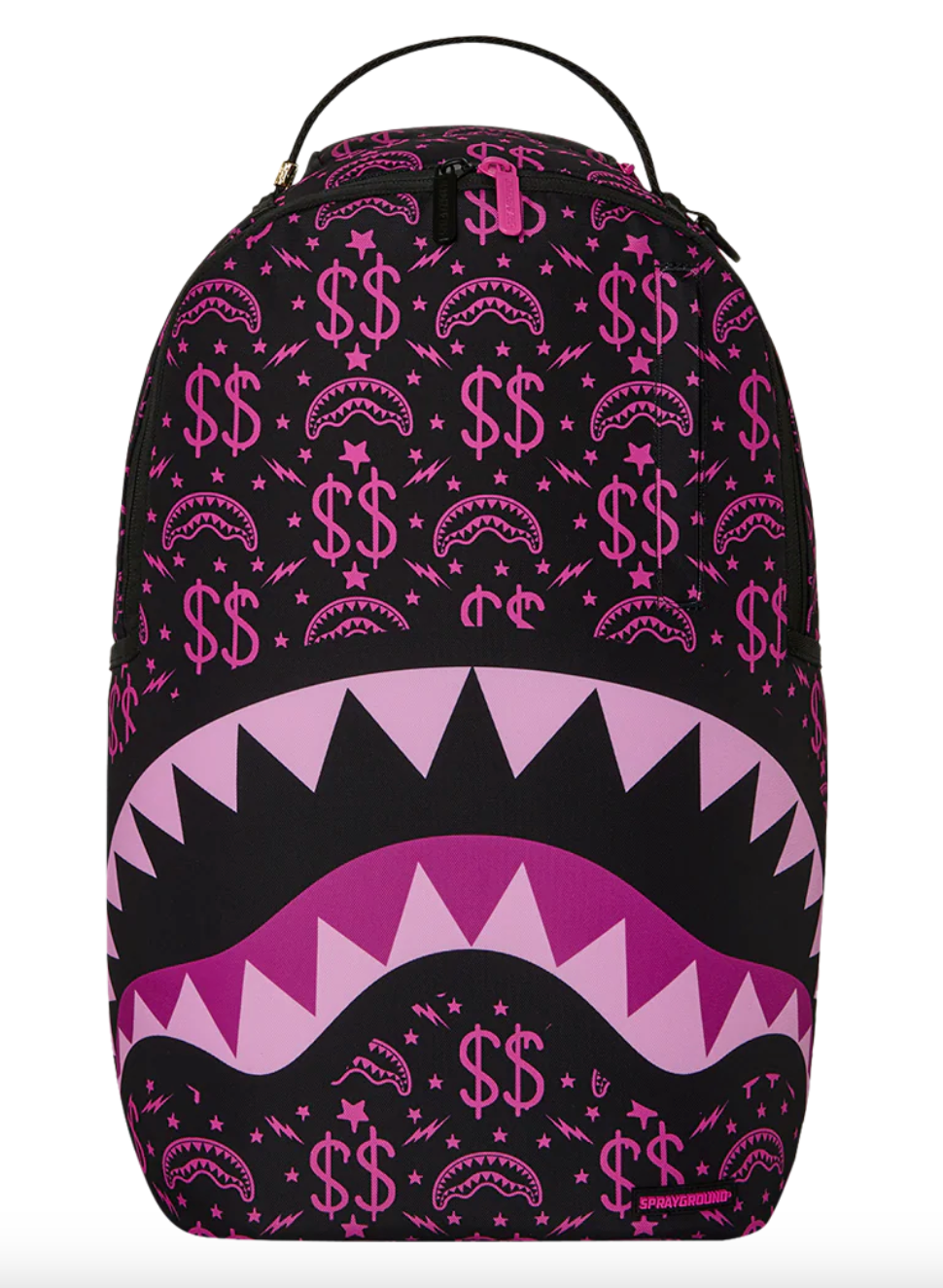 SGB8582 MONEY MAKER SHARK PAPER BACKPACK