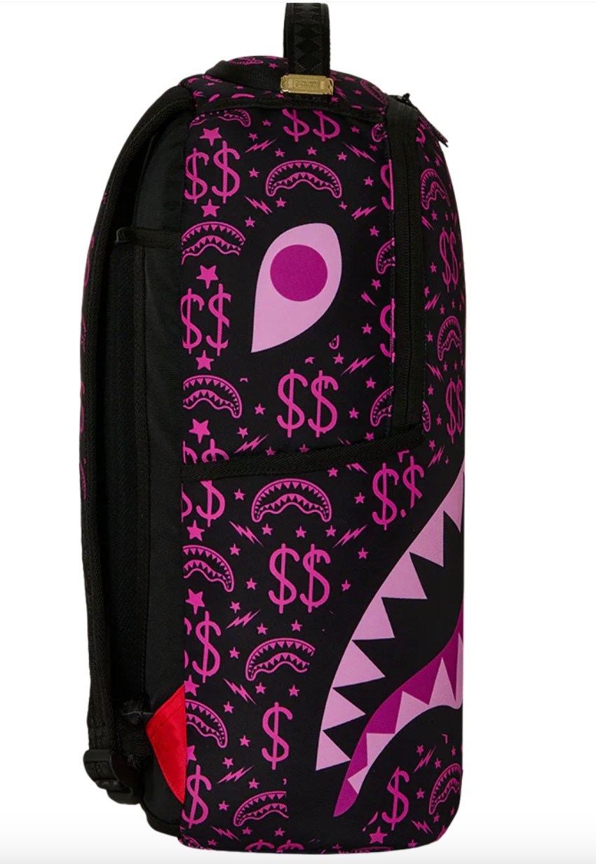 SGB8582 MONEY MAKER SHARK PAPER BACKPACK