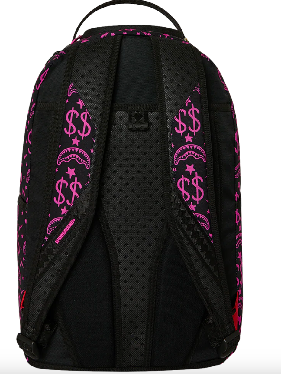 SGB8582 MONEY MAKER SHARK PAPER BACKPACK
