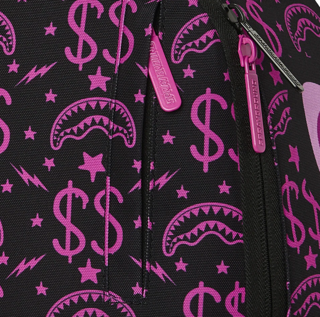 SGB8582 MONEY MAKER SHARK PAPER BACKPACK