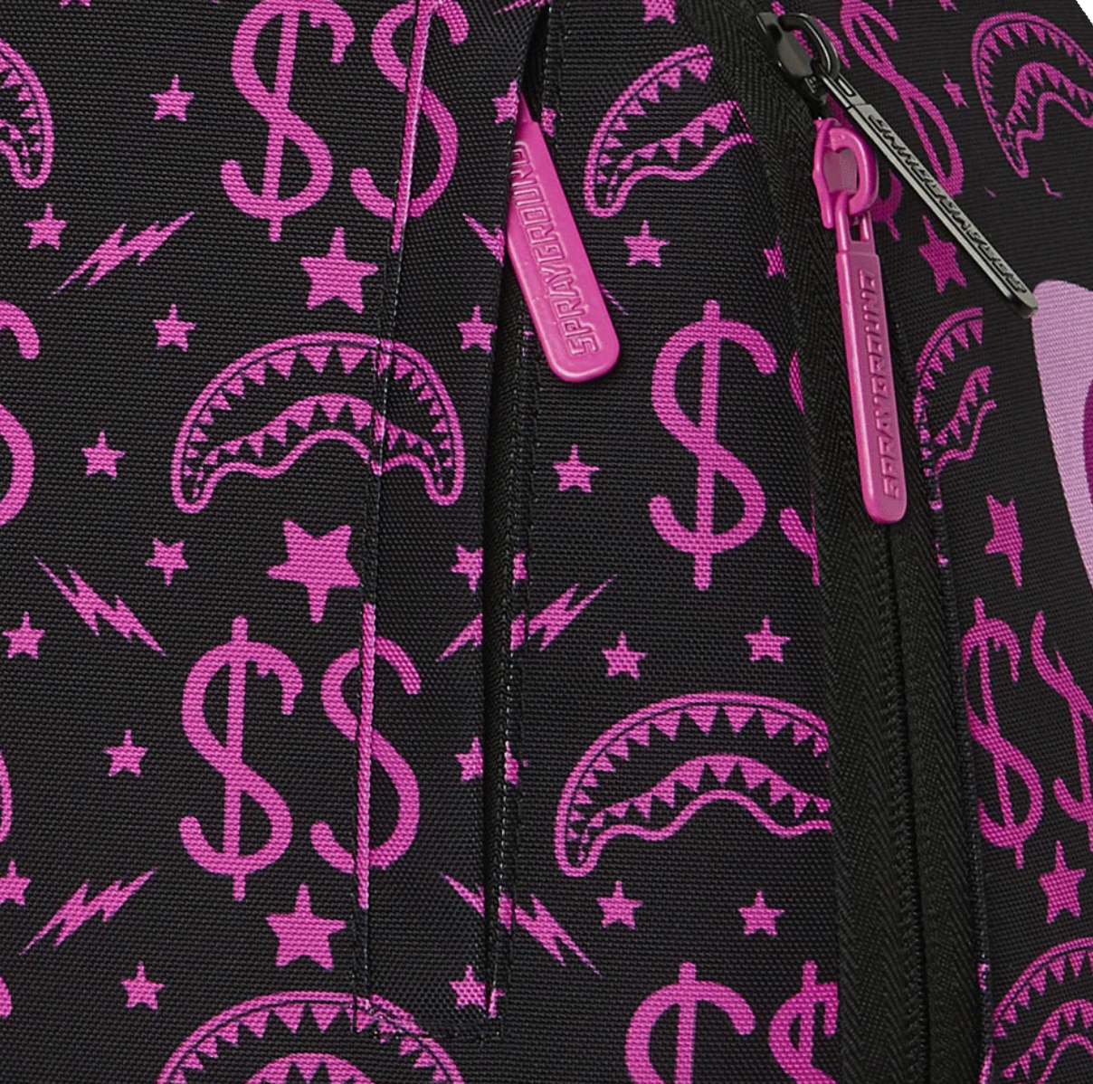 SGB8582 MONEY MAKER SHARK PAPER BACKPACK
