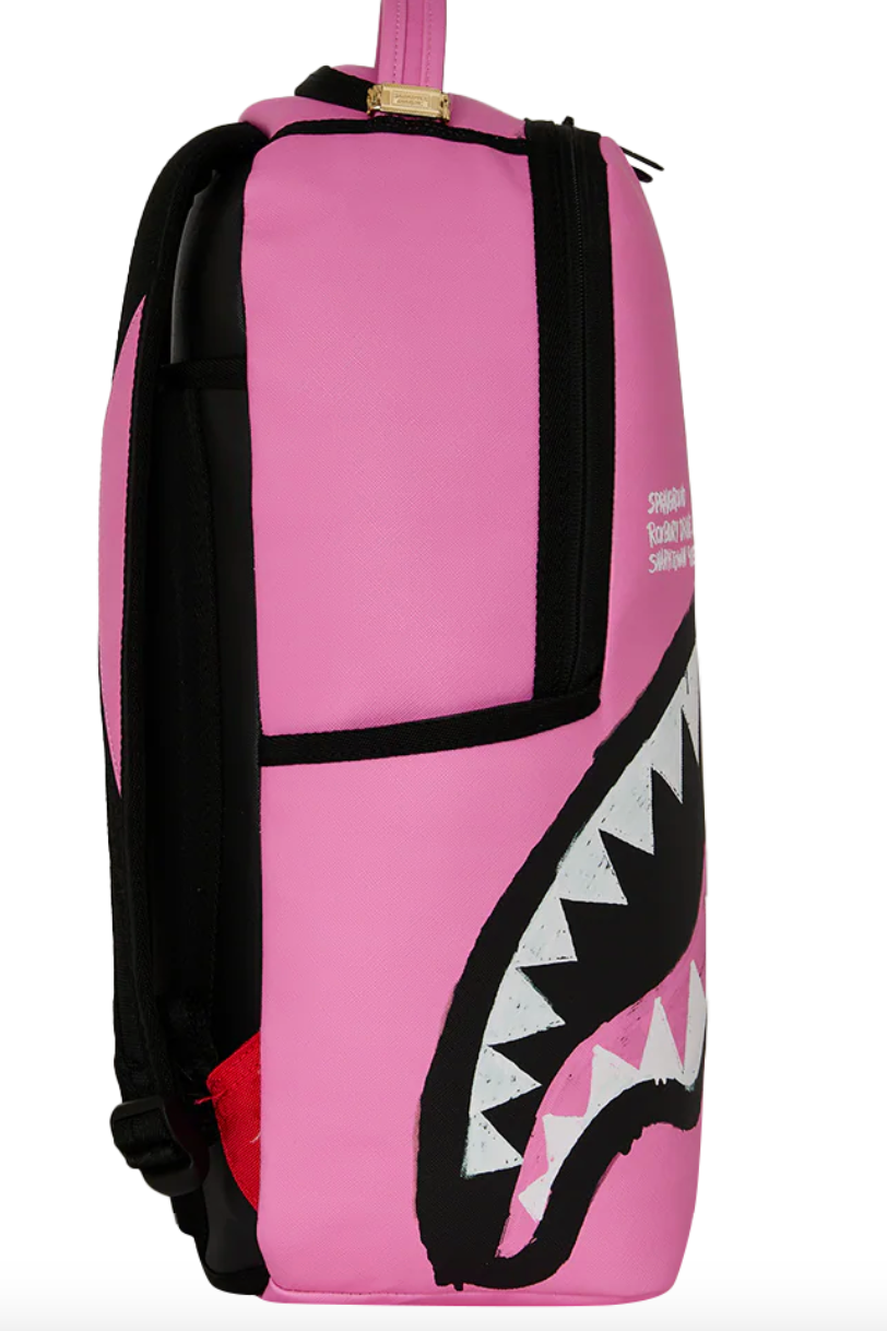 SGB9724 PINK SHARK CENTRAL PALACE (PINK) BACKPACK