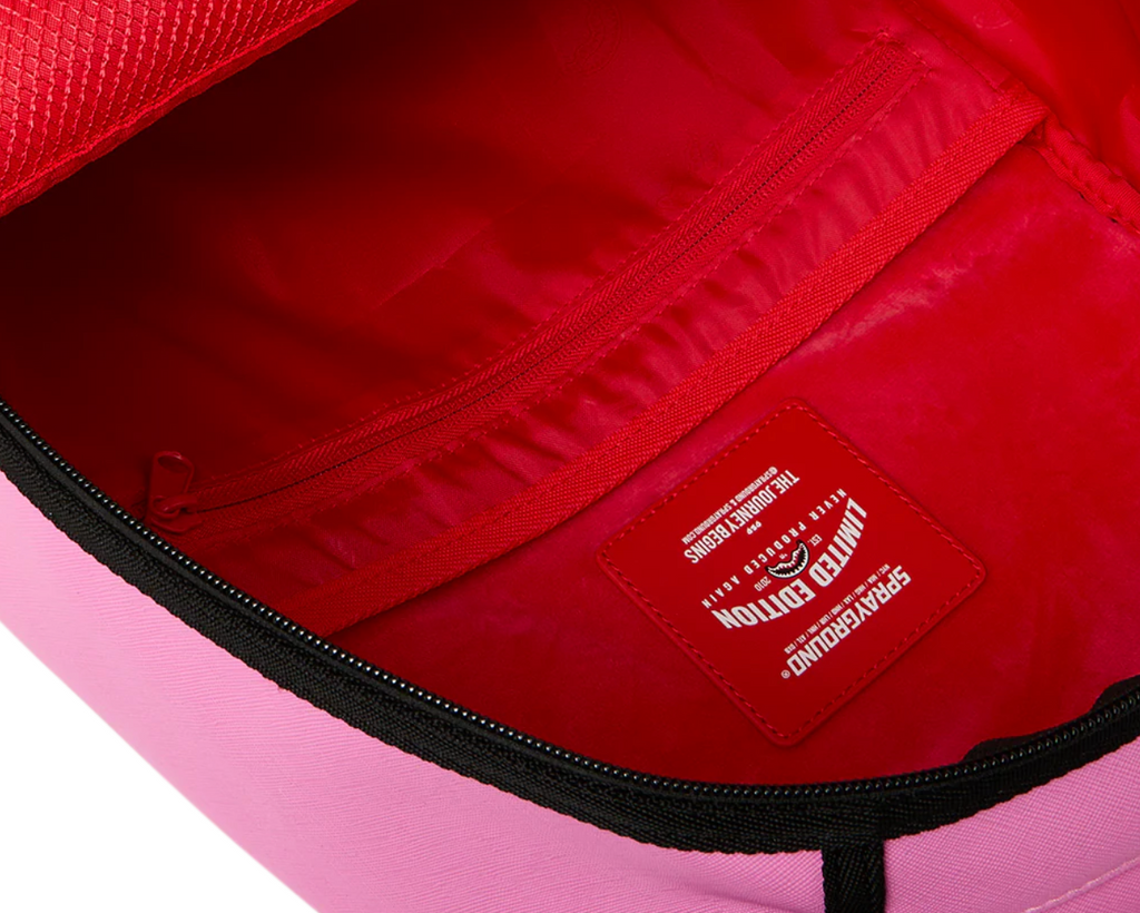 SGB9724 PINK SHARK CENTRAL PALACE (PINK) BACKPACK