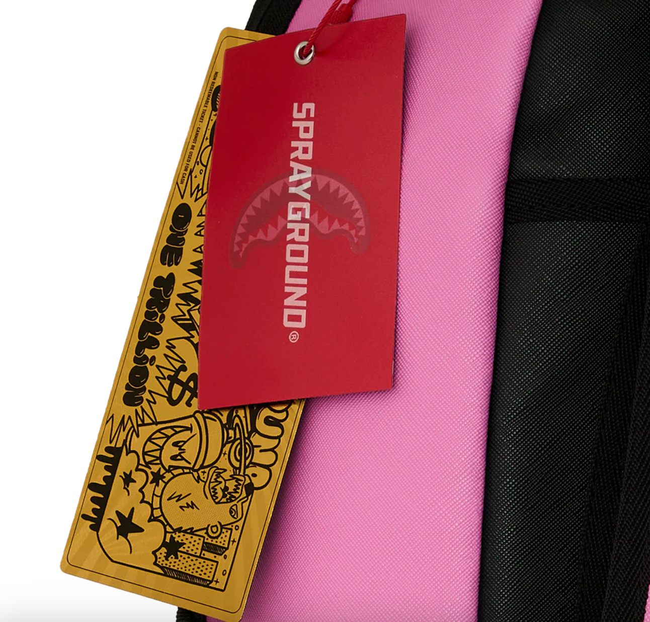 SGB9724 PINK SHARK CENTRAL PALACE (PINK) BACKPACK