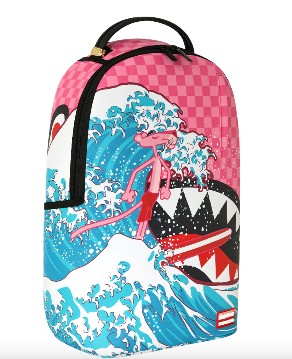 SGB9113 PINK PANTHER DIAMOND WAVES BACKPACK