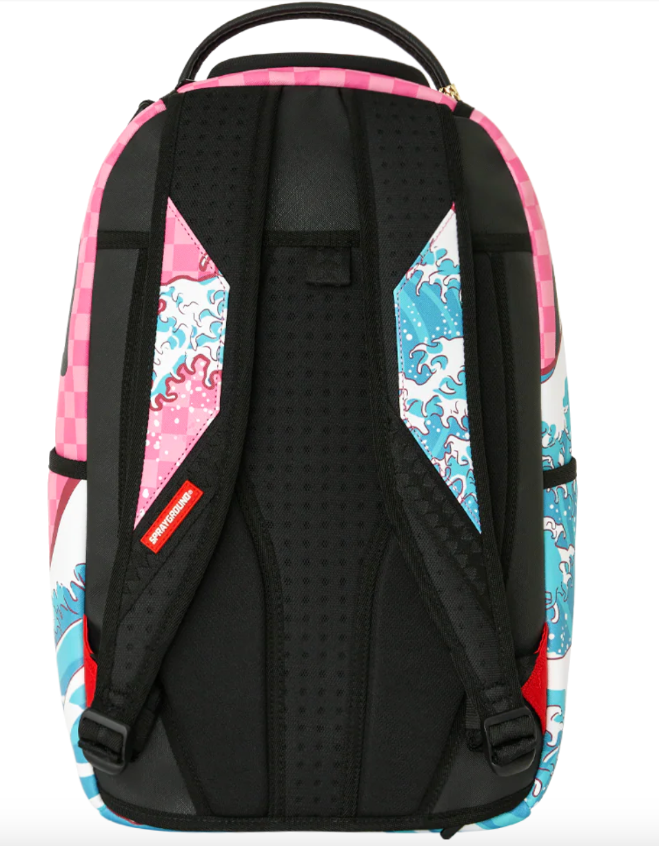 SGB9113 PINK PANTHER DIAMOND WAVES BACKPACK