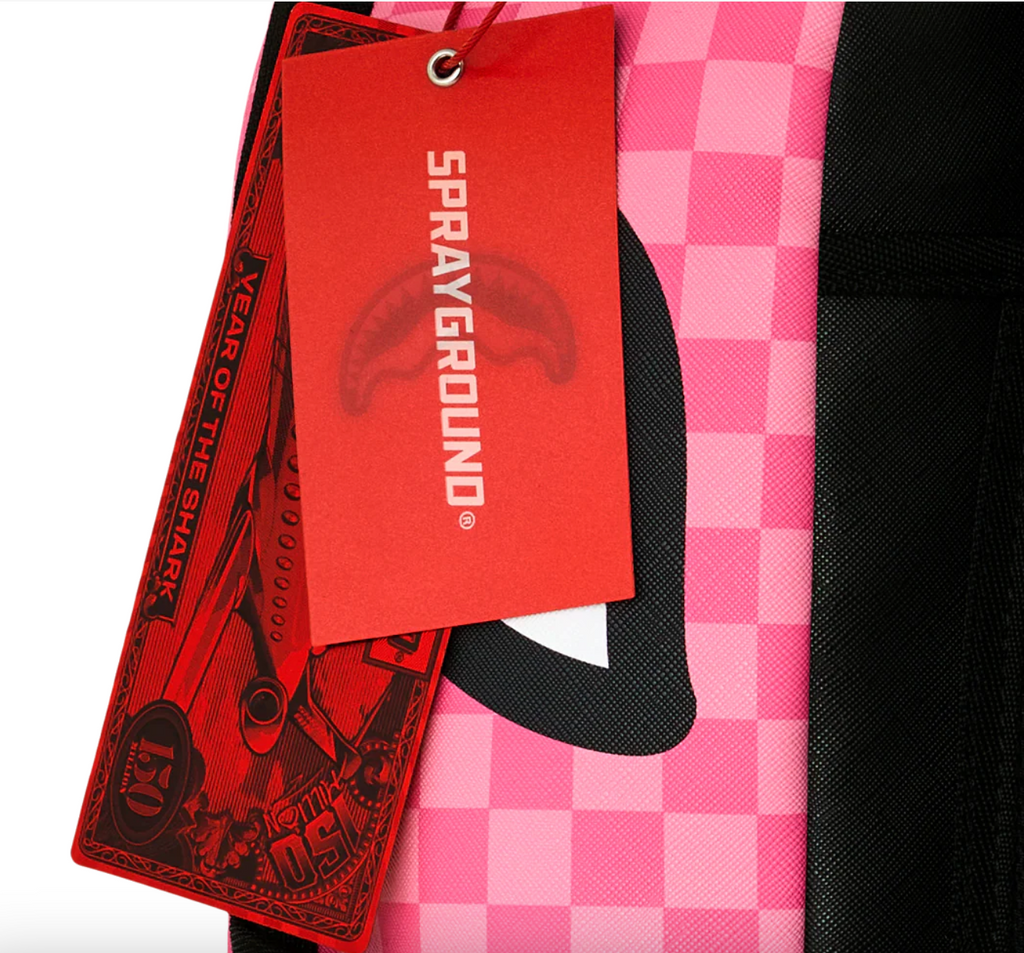 SGB9113 PINK PANTHER DIAMOND WAVES BACKPACK