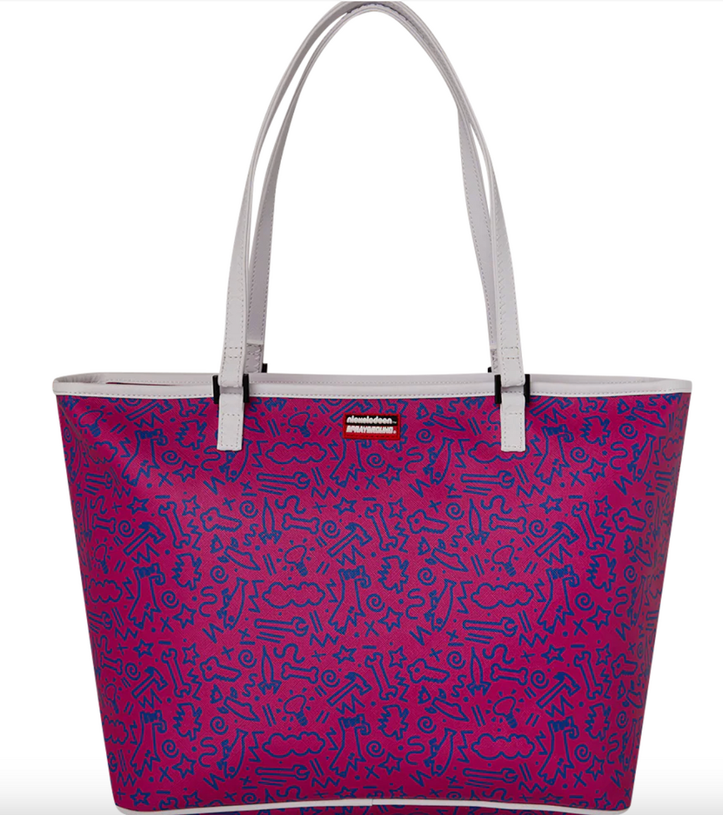SGT9554 RUGRATS SUSIE PAPER HEARTS TOTE