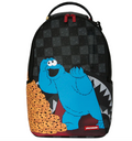 SGM SESAME STREET COOKIE MONSTER STACK EM HIGH MINI DLX BACKPACK