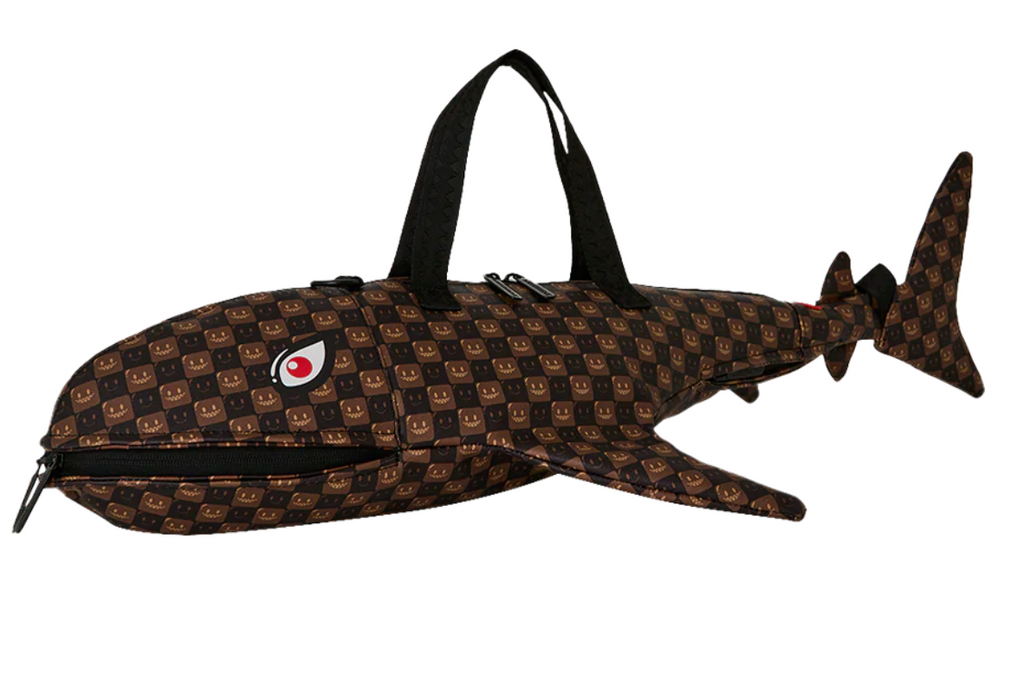 SGD SHARKS IN PARIS GRIN & GRIND SHARK DUFFLE