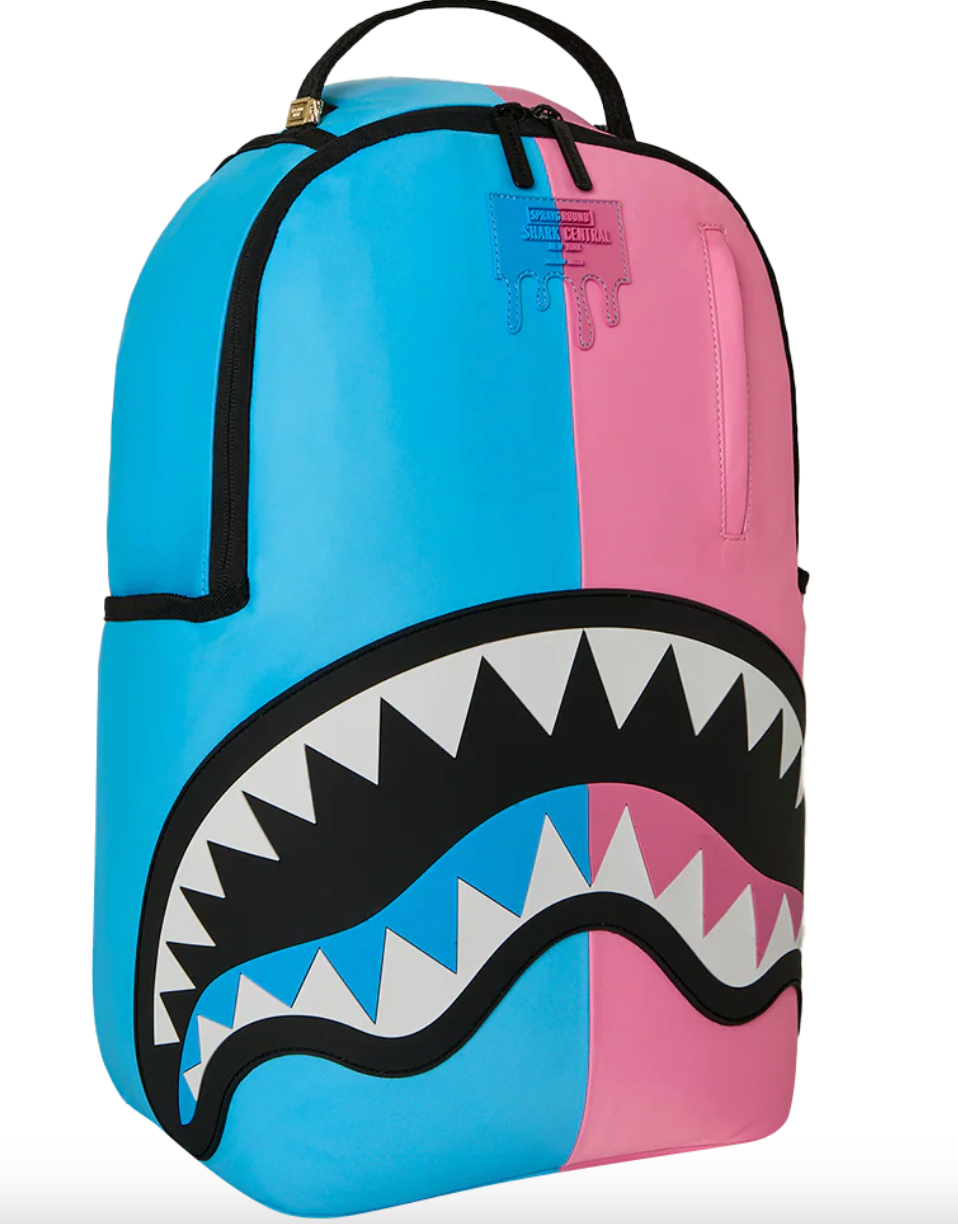 SGB9383 CANDY CLASH SHARK CENTRAL BACKPACK