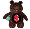 SGB9308 BEAR SHARKS IN PARIS GRIN & GRIND MONEYBEAR BACKPACK