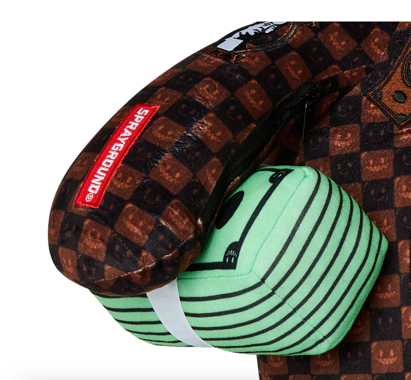 SGB9308 BEAR SHARKS IN PARIS GRIN & GRIND MONEYBEAR BACKPACK