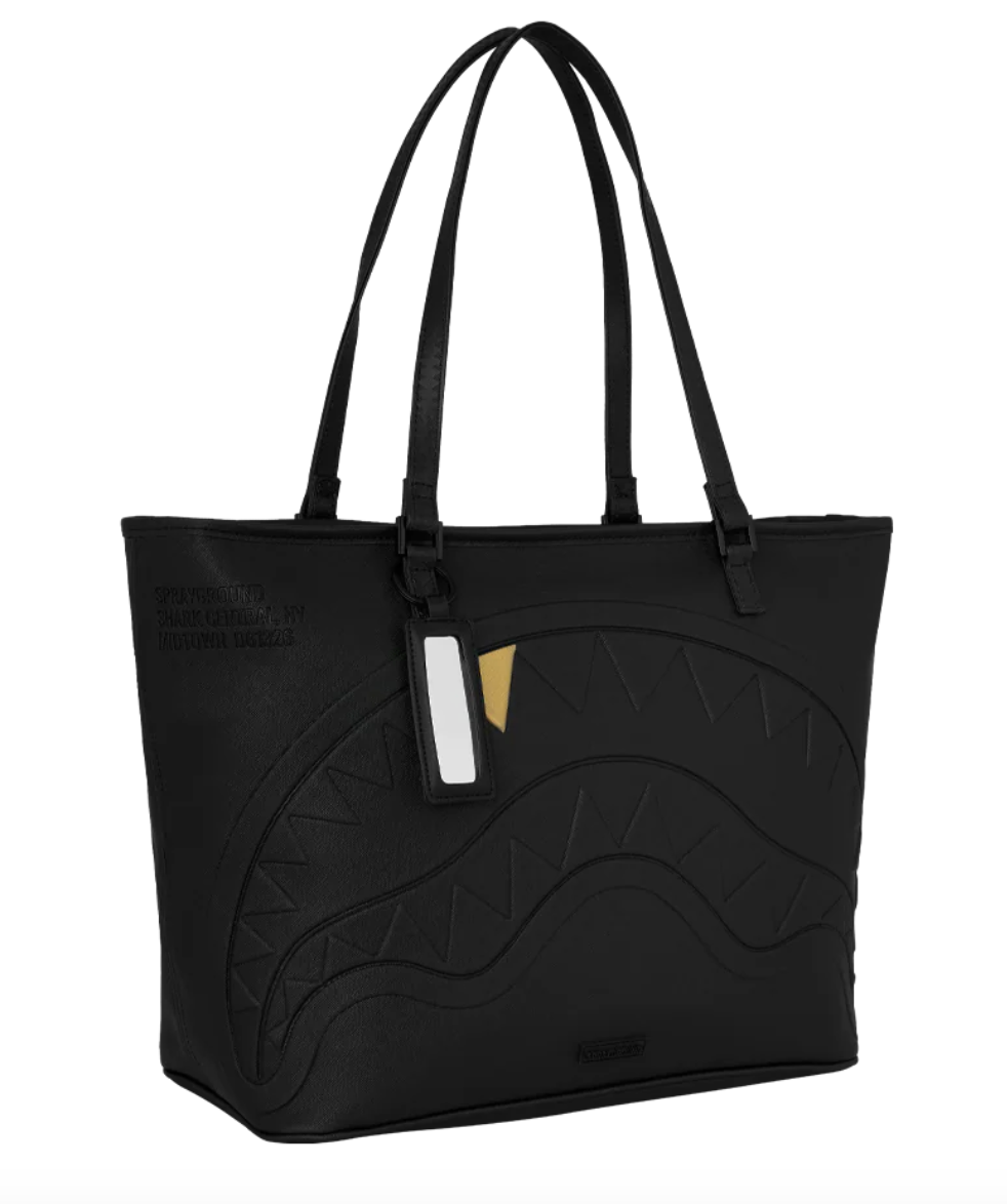 SGT9329 THE GOLDEN FANG SHARK TOTE