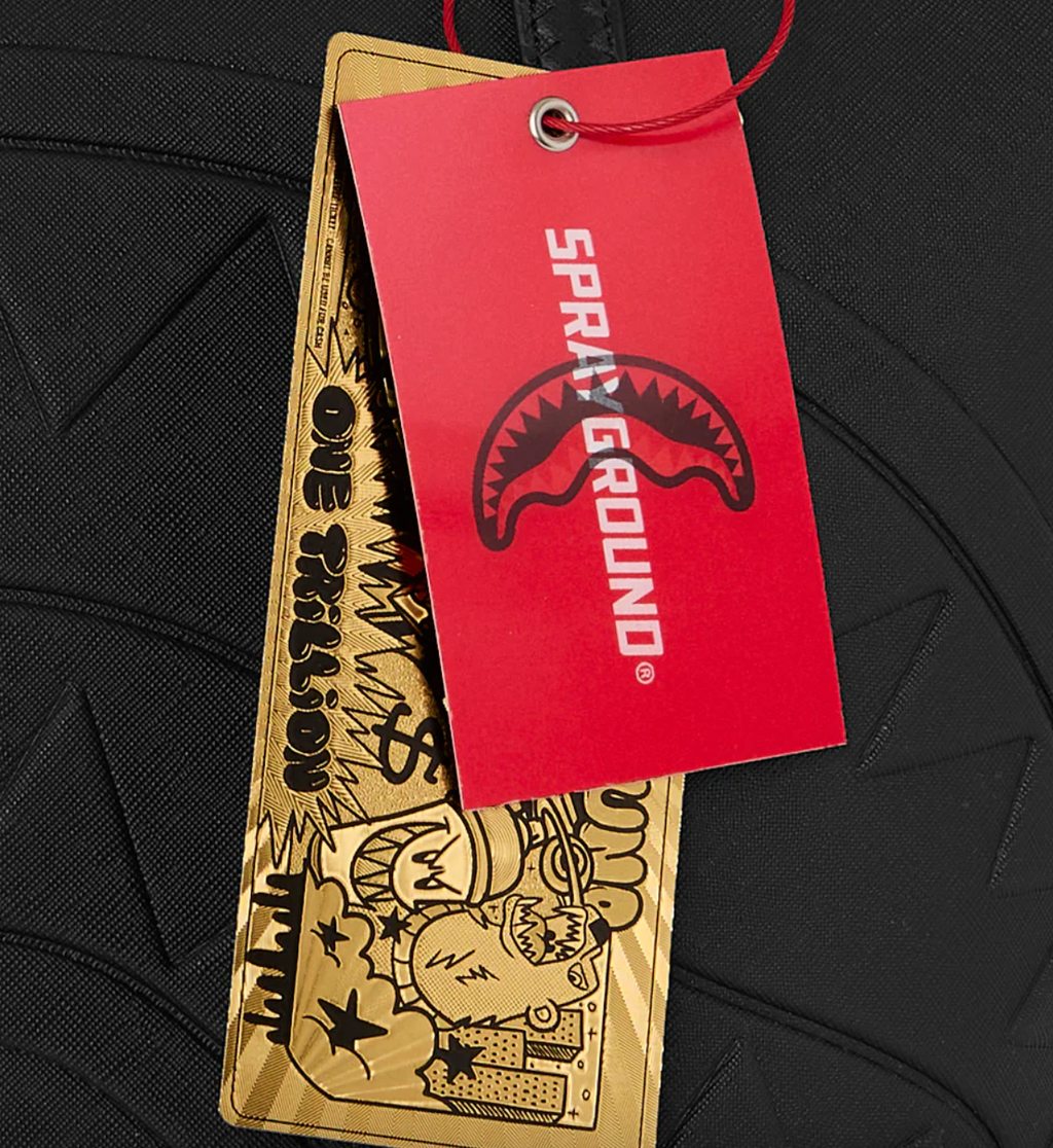 SGT9329 THE GOLDEN FANG SHARK TOTE