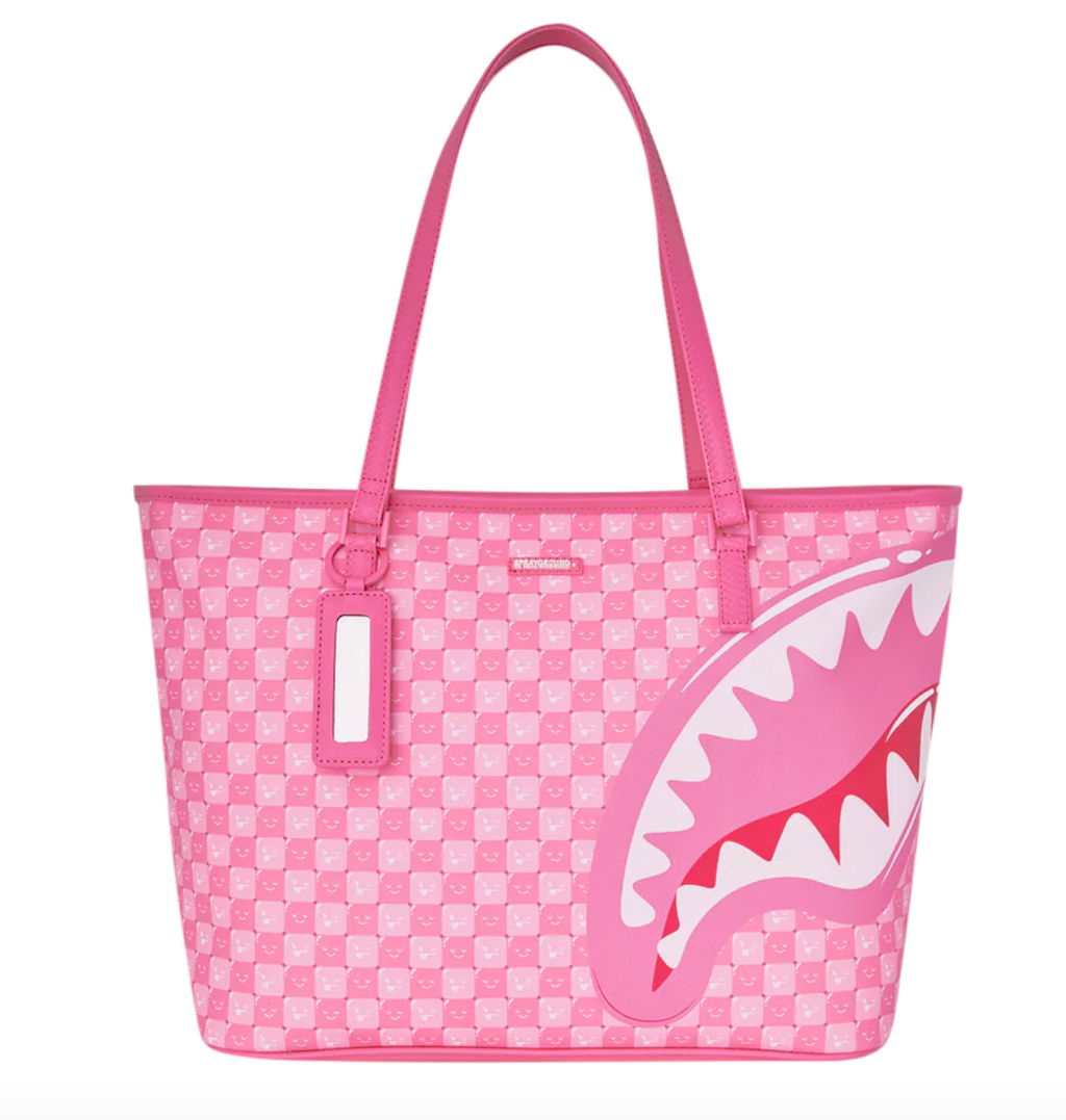 SGT9320 SHINOBI SHARKS IN PARIS (PINK) TOTE