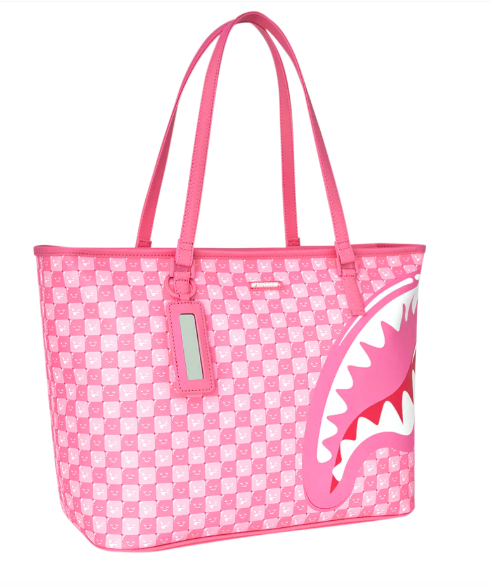 SGT9320 SHINOBI SHARKS IN PARIS (PINK) TOTE