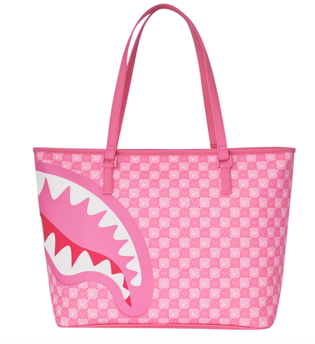 SGT9320 SHINOBI SHARKS IN PARIS (PINK) TOTE