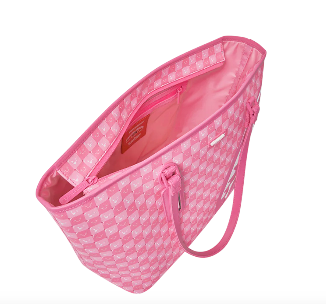 SGT9320 SHINOBI SHARKS IN PARIS (PINK) TOTE