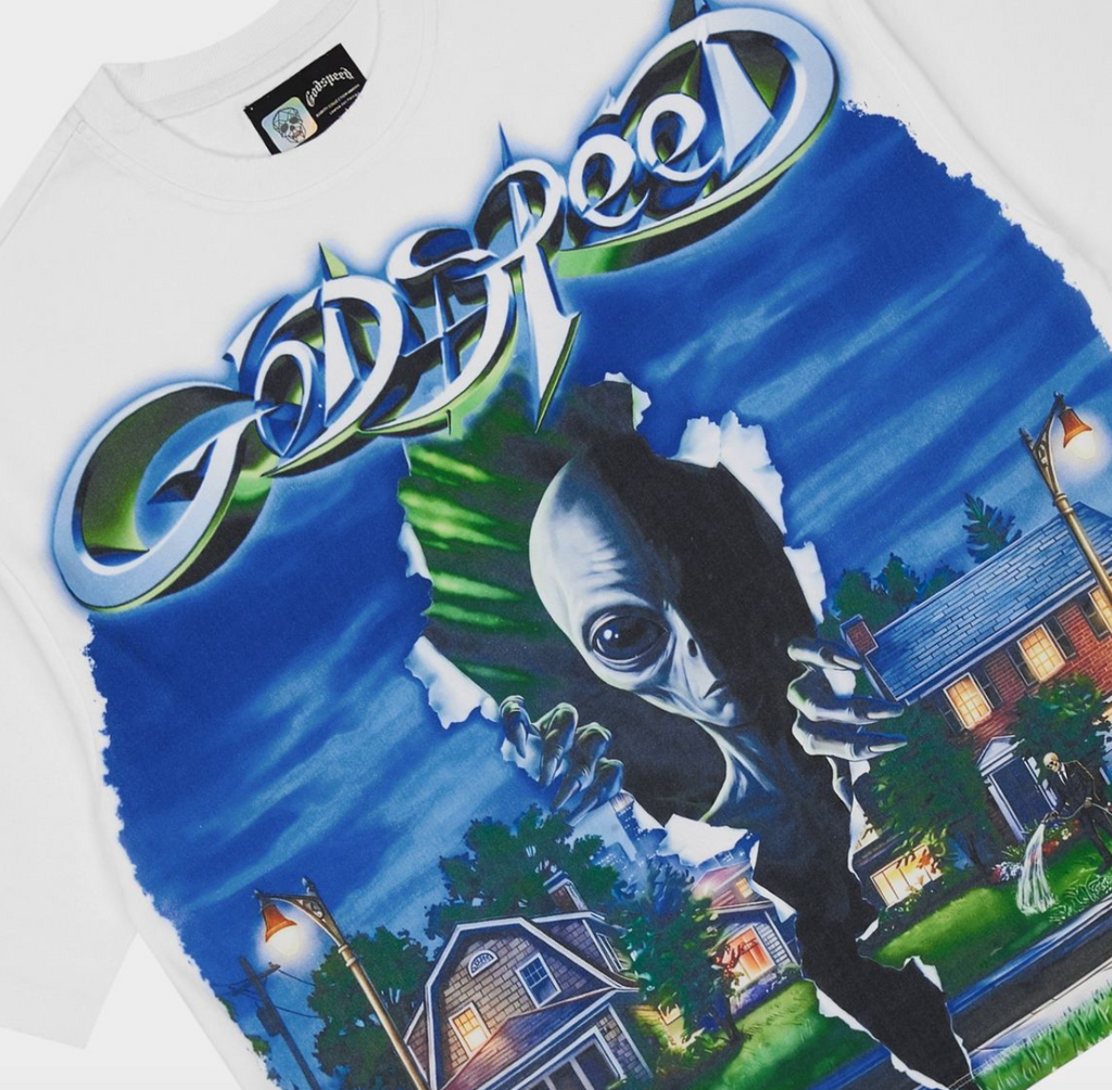 Godspeed Tee White Neighborhood Watch T-shirt