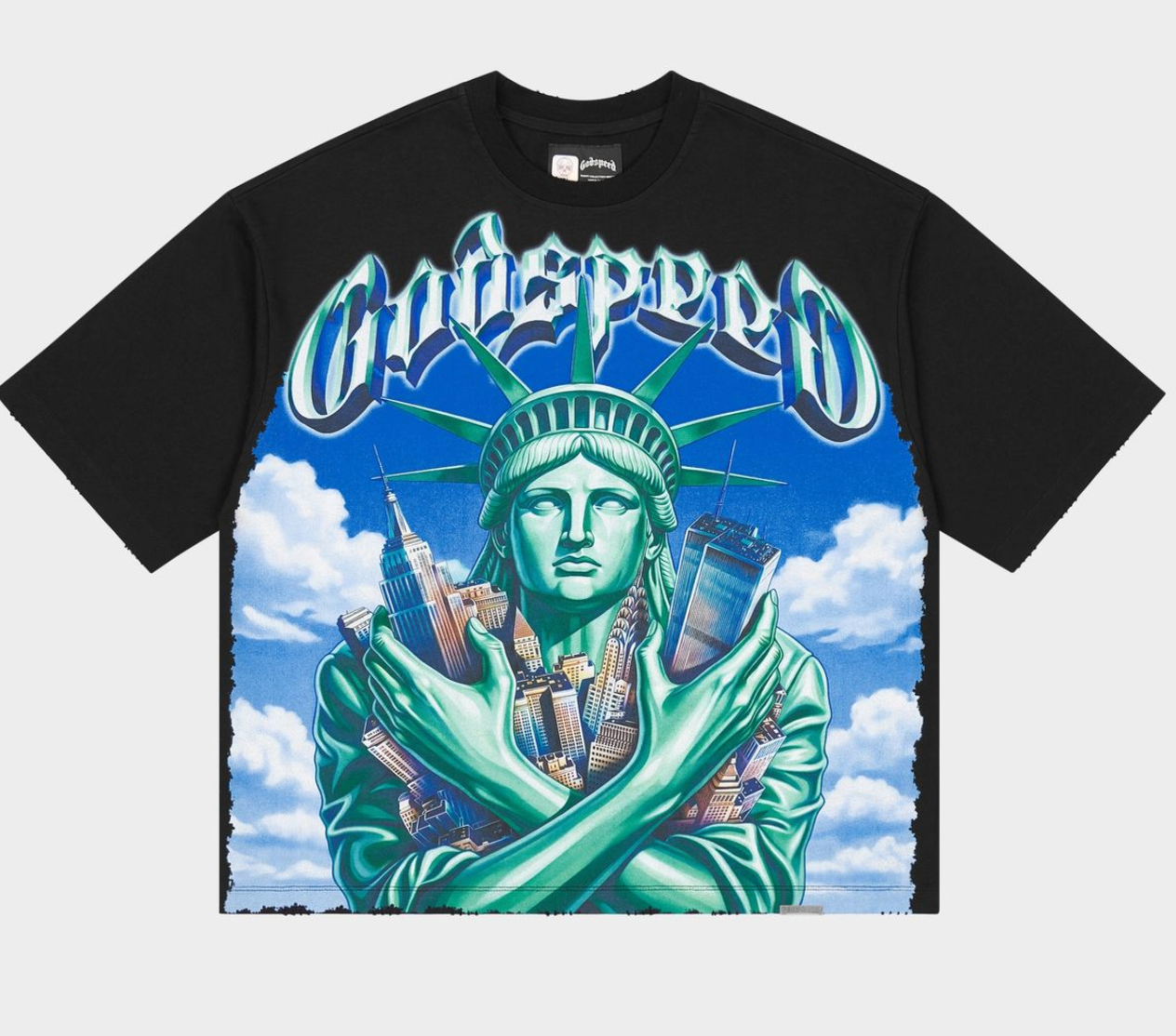 Godspeed Tee Black Empire Guardian T-shirt