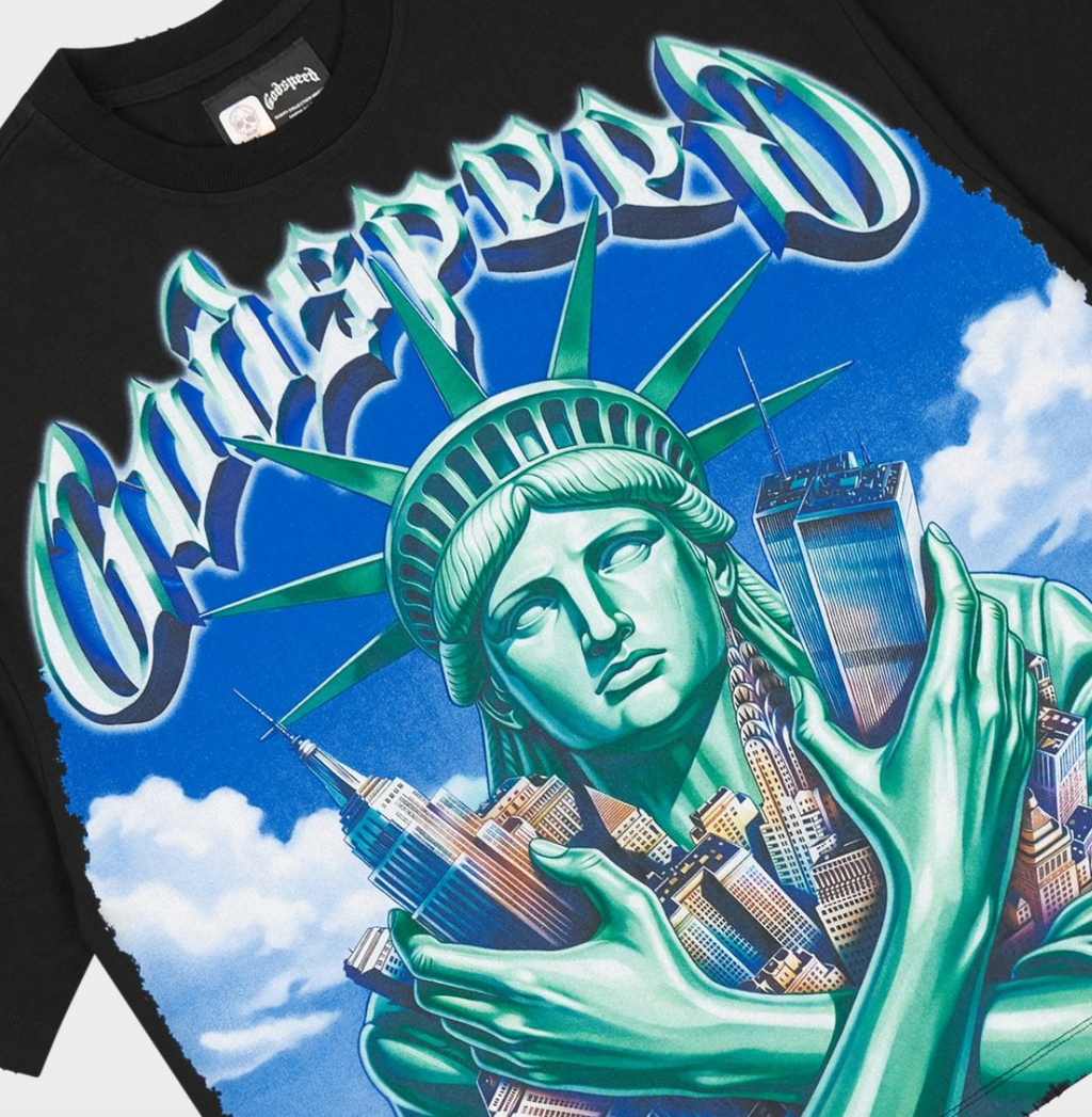 Godspeed Tee Black Empire Guardian T-shirt