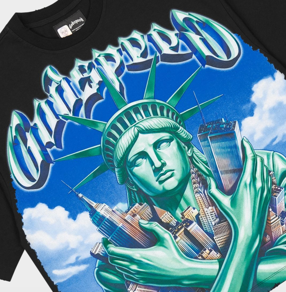 Godspeed Tee Black Empire Guardian T-shirt
