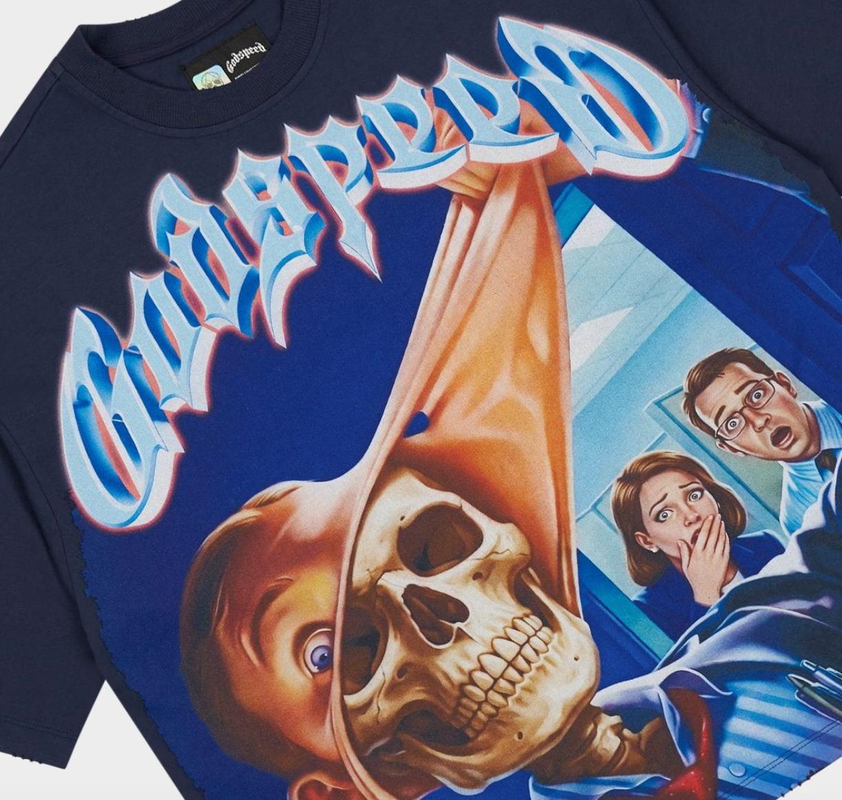 Godspeed Tee Navy Mask Off T-shirt
