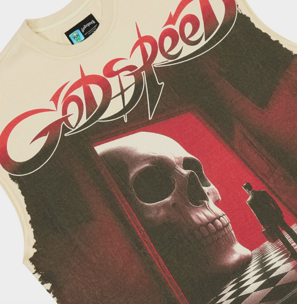 Godspeed Sleeveless Bone Fate’s Doorstep Sleeveless T-shirt